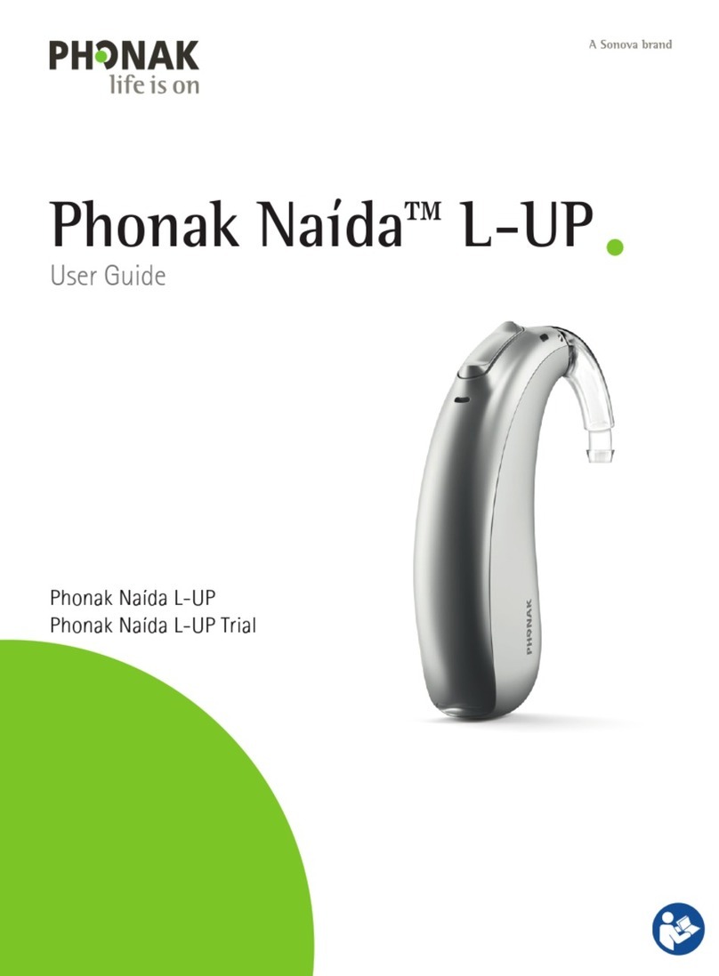 Phonak Naida L90-UP user guide