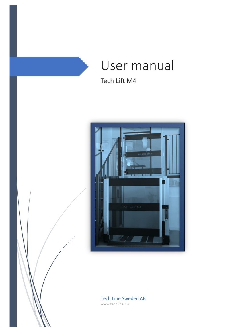 Tech Line Tech Lift M4 user manual