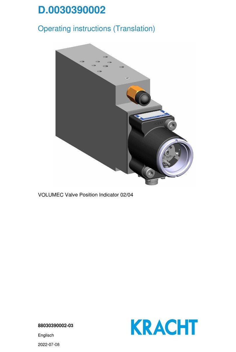 Kracht VOLUMEC AVC 02.1 operating instructions