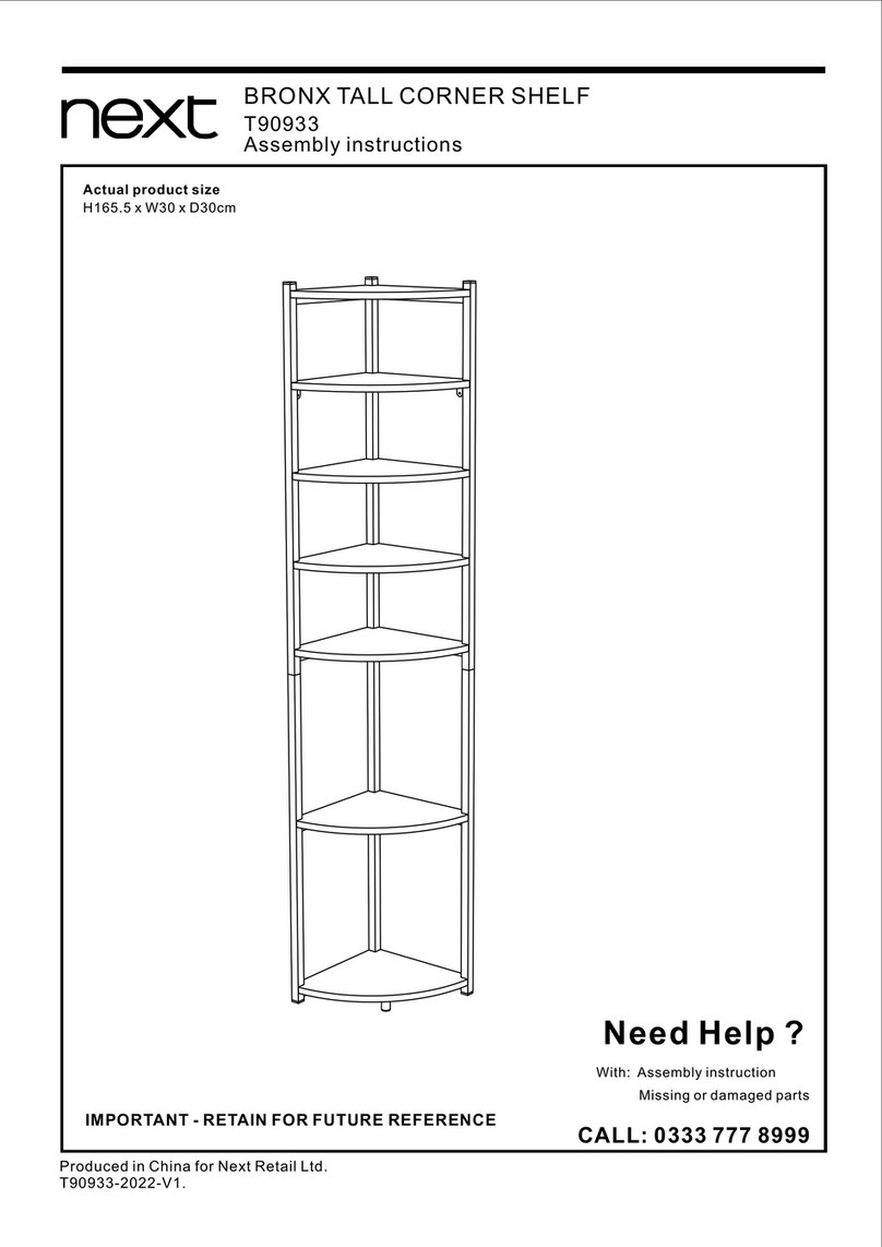 Next BRONX T90933 Assembly instructions