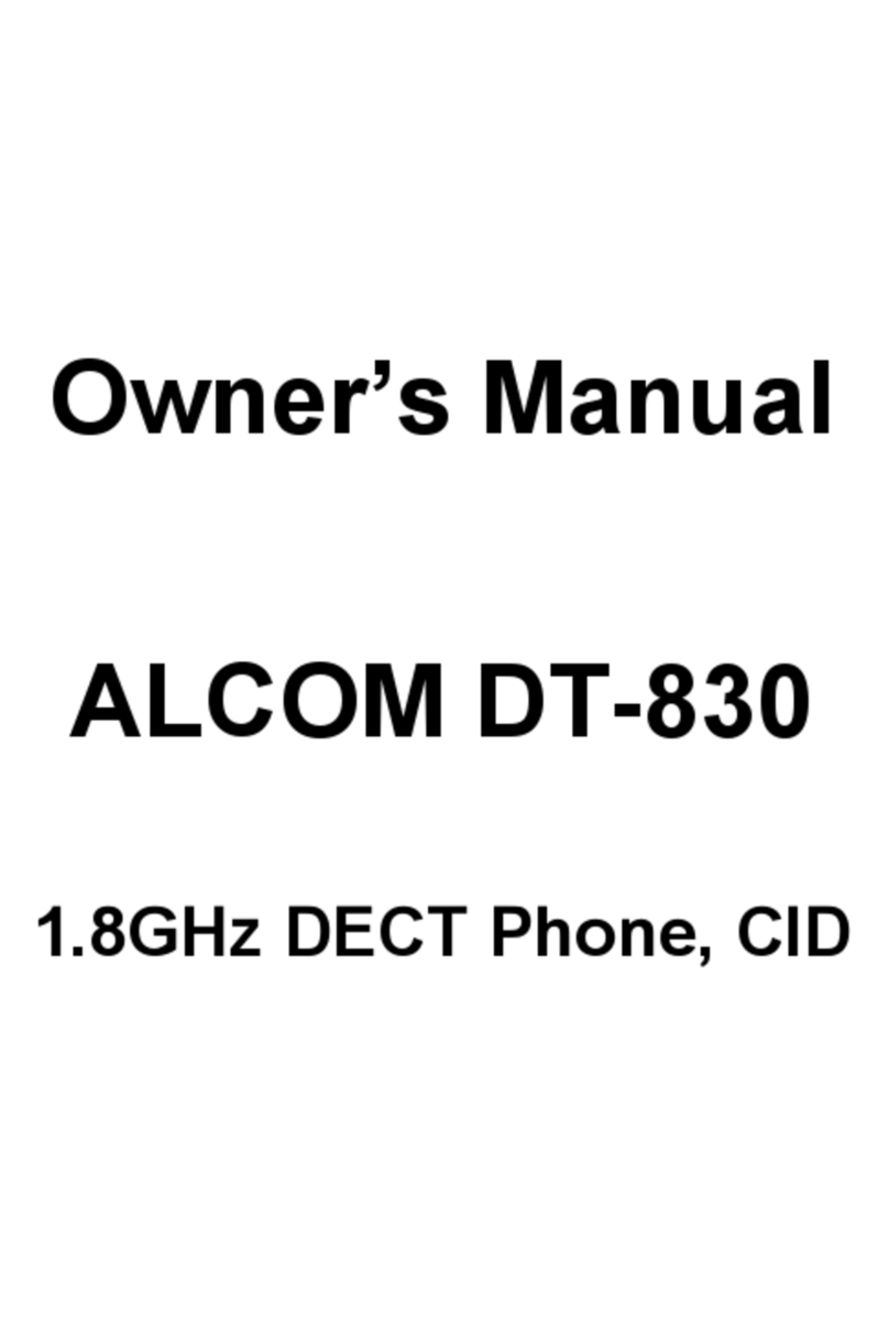 ALcom DT-830 User manual