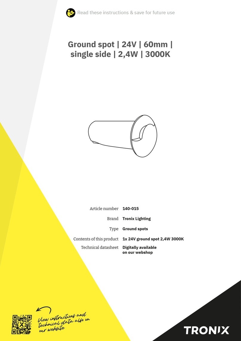 Tronix 140-015 quick start guide