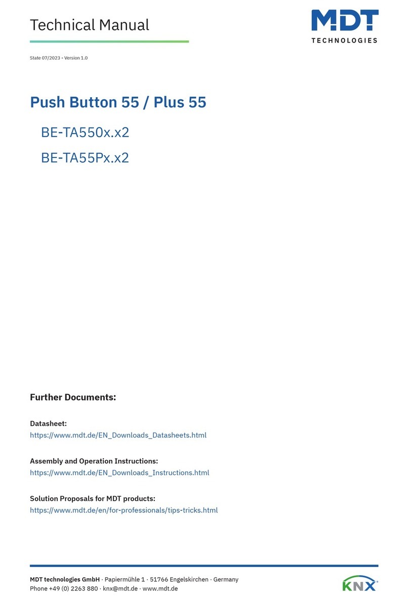 MDT Switch 55 Technical manual