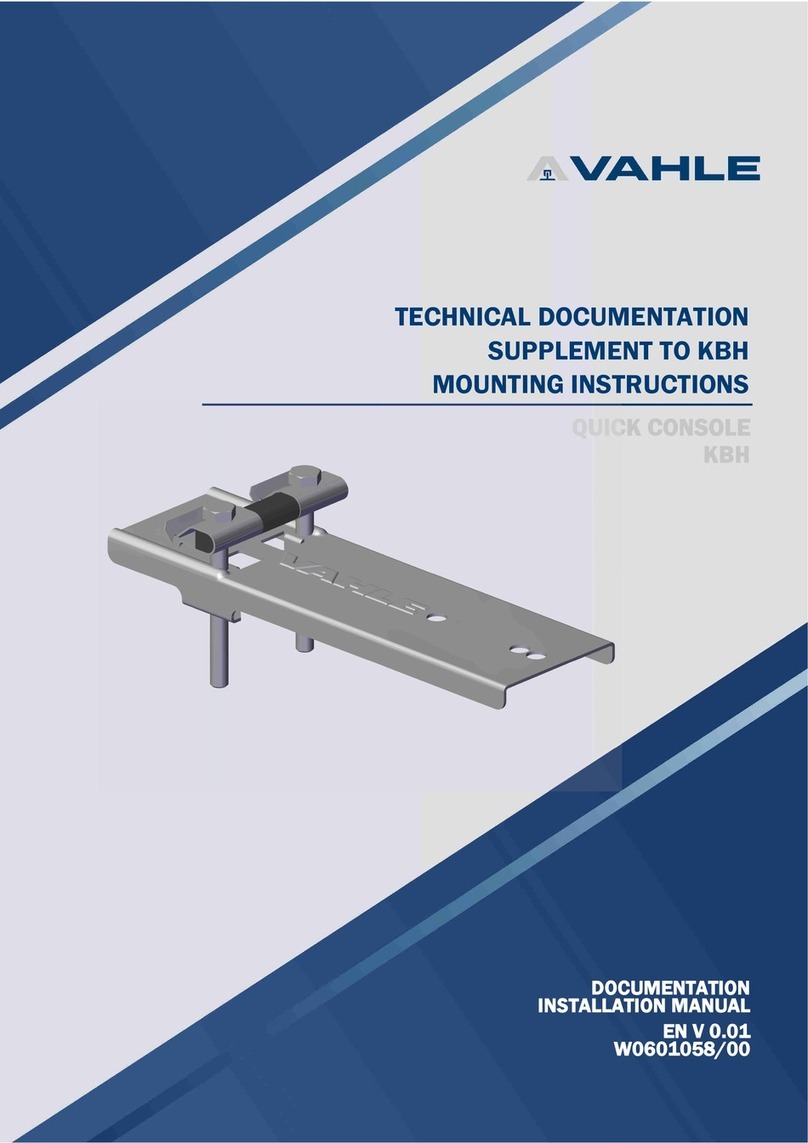Vahle KBH User manual