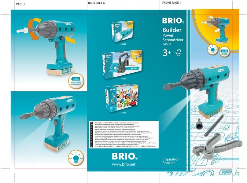BRIO Builder 34600 Inspiration Booklet