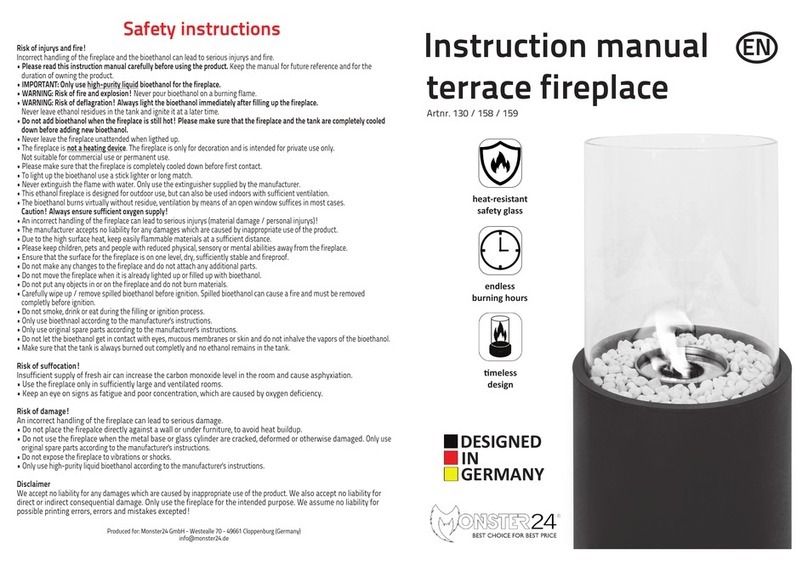 Monster24 130 instruction manual