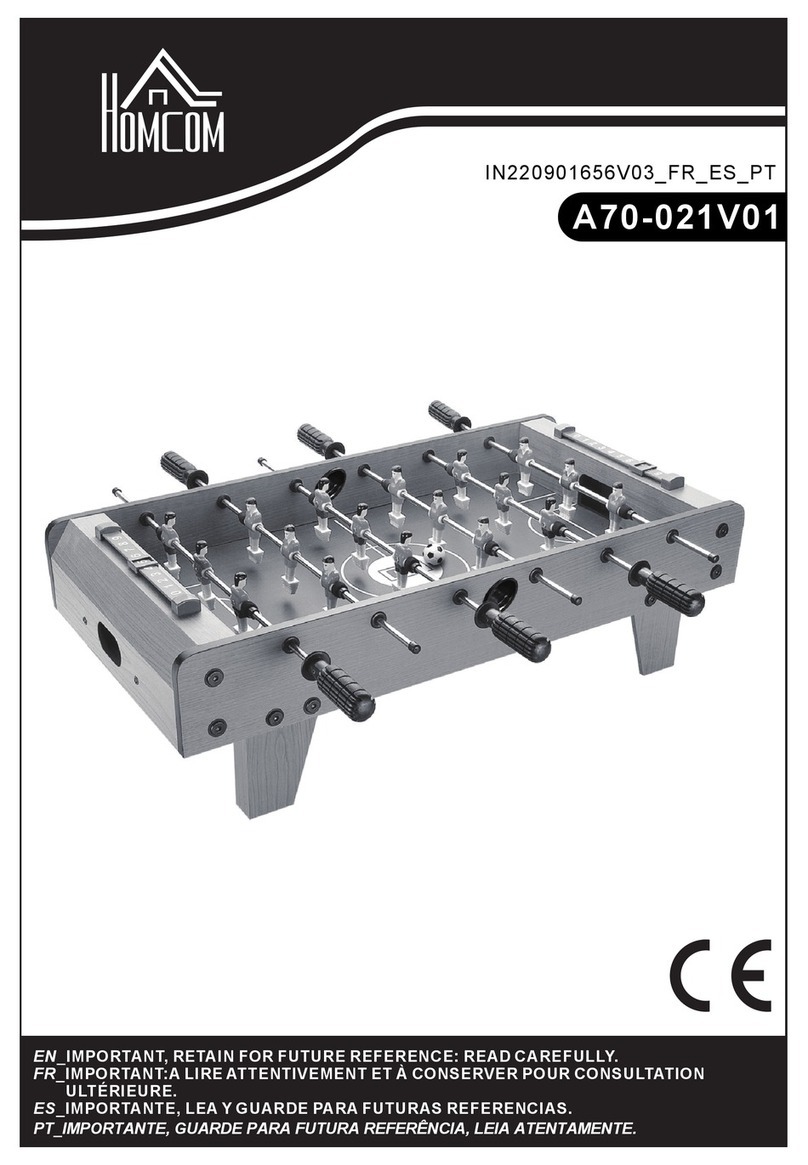 HOMCOM A70-021V01 manual HOMCOM A70-021V01 manual