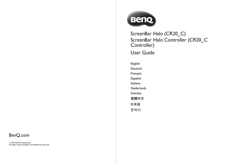 BenQ ScreenBar Halo user guide