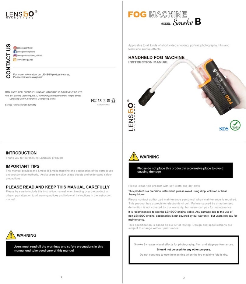 LENSGO Smoke B User manual