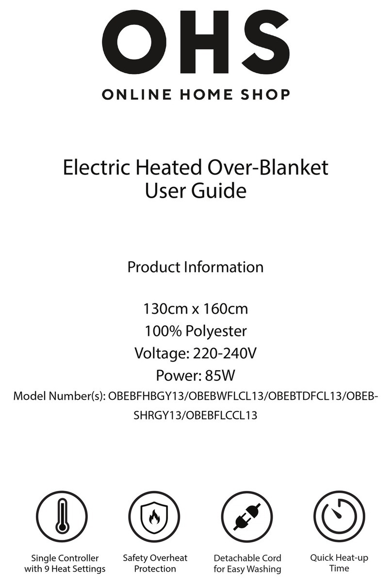 OHS OBEBFHBGY13 user guide
