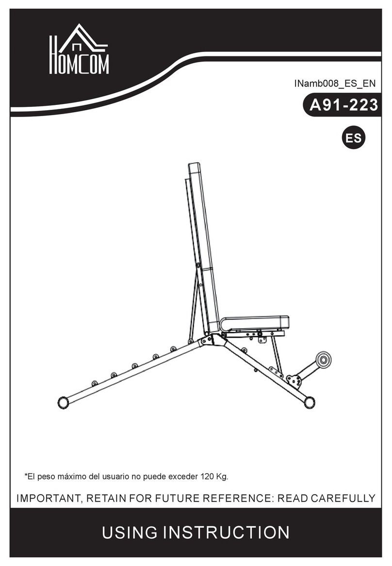 HOMCOM A91-223 User manual HOMCOM A91-223 User manual