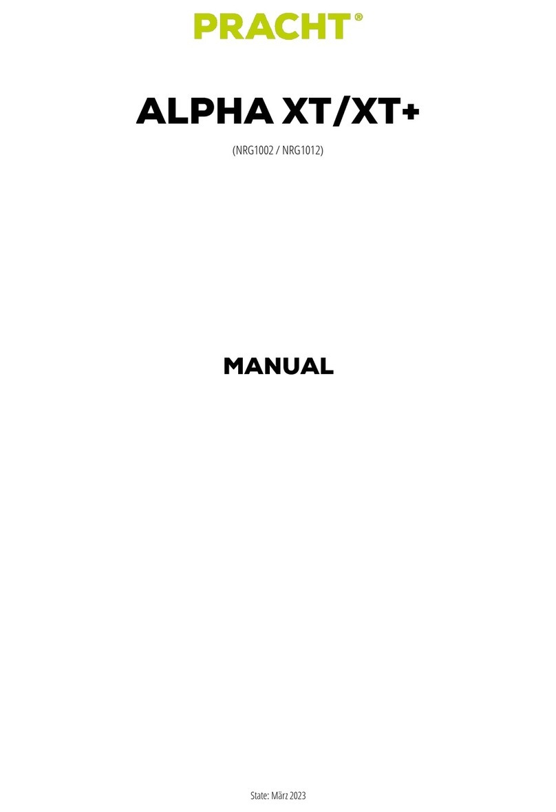 PRACHT ALPHA XT manual