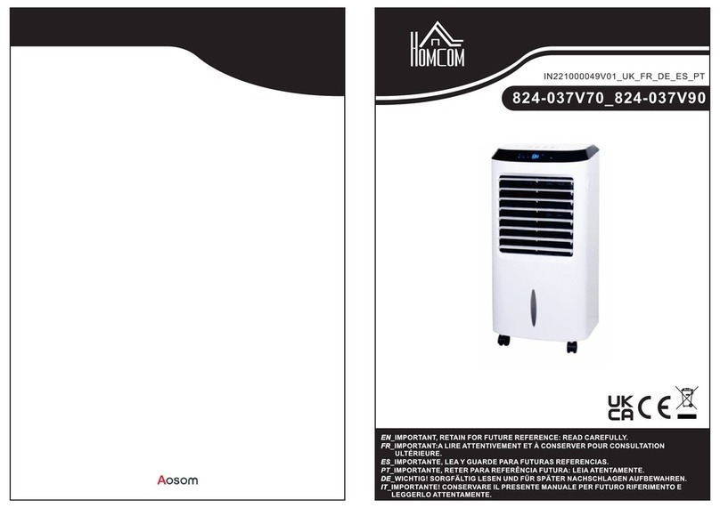 HOMCOM 824-037V70 User manual