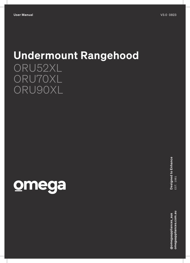 Omega ORU52XL User manual