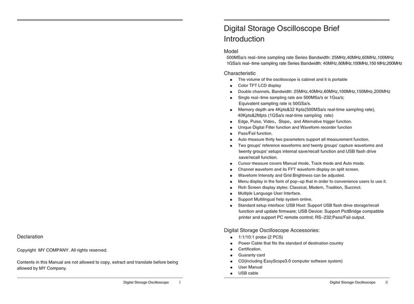 Hantek 500MSa/s Reference manual