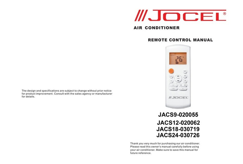 Jocel JACS9-020055 manual