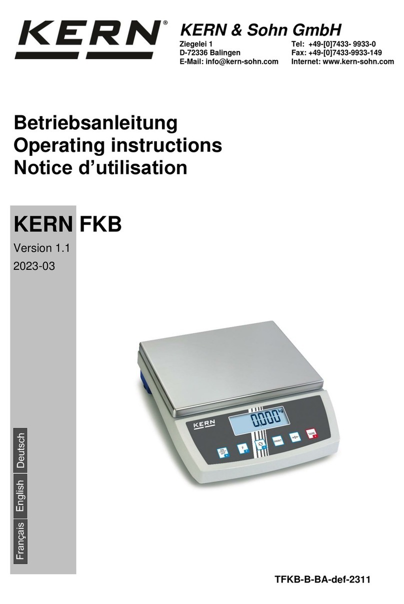 KERN FKB 6K0.02 User manual