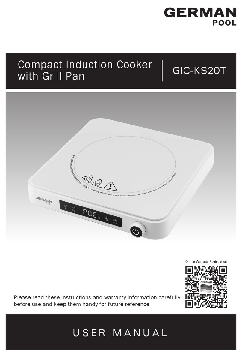 German pool GIC-KS20T user manual