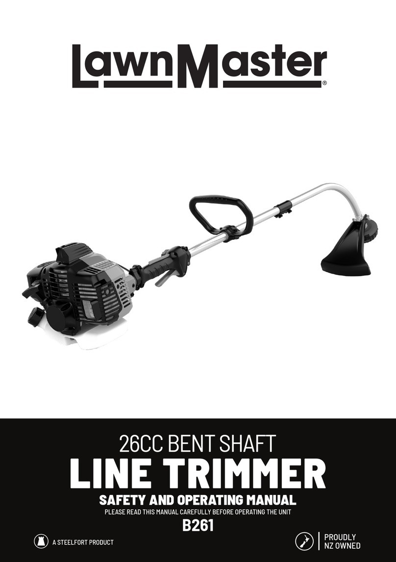 LawnMaster B261 Installation manual