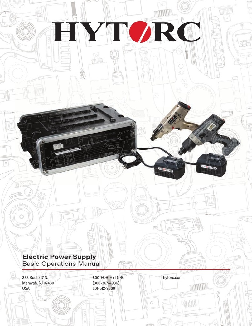 Hytorc LST-0250 Basic operation manual