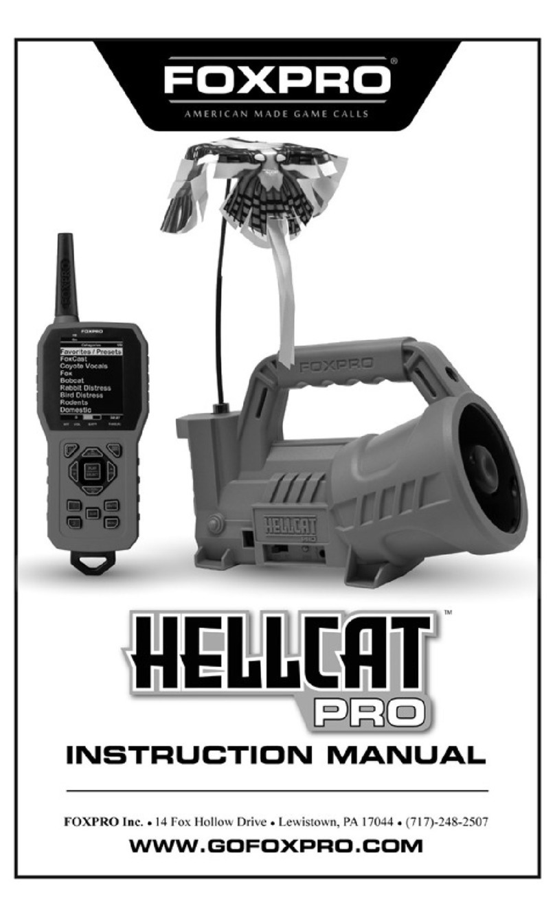 Foxpro HELLCAT PRO instruction manual