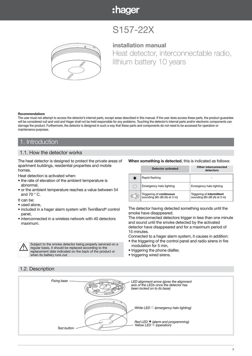 hager S157-22X installation manual