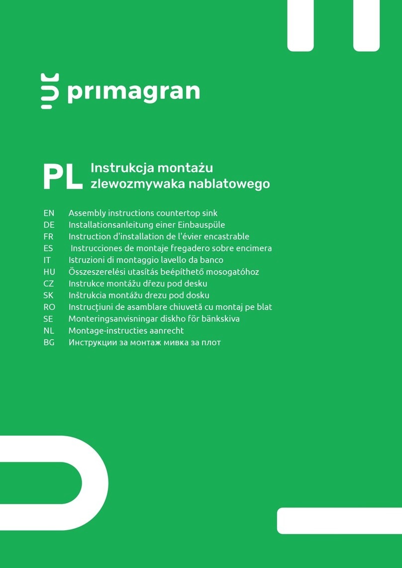 Primagran London 60 Slim Duo Assembly instructions