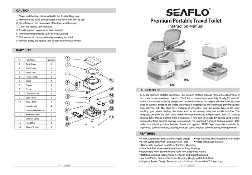Seaflo SFPT-18-03 instruction manual