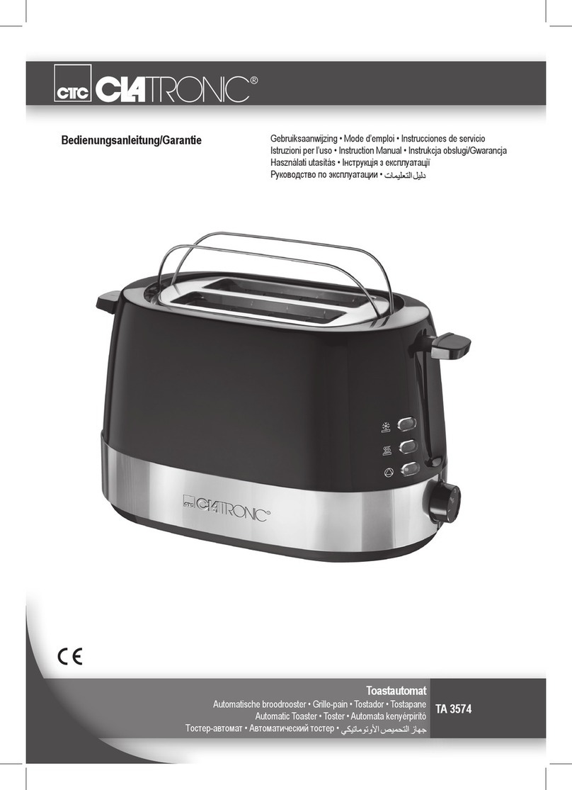 Clatronic TA 3574 instruction manual
