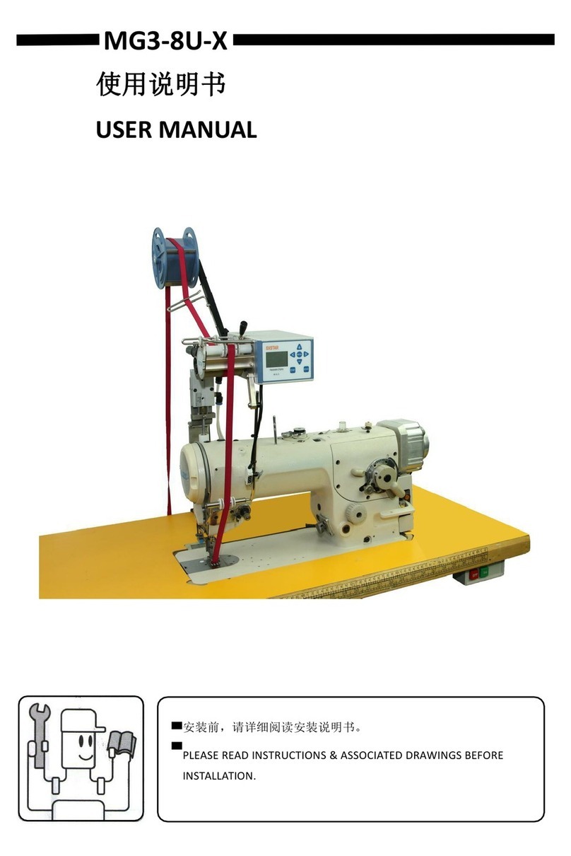 SXSTAR MG3-8U-X User manual