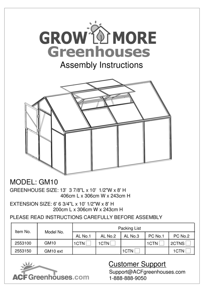 AGF Grow More GM10 Assembly instructions AGF Grow More GM10 Assembly instructions