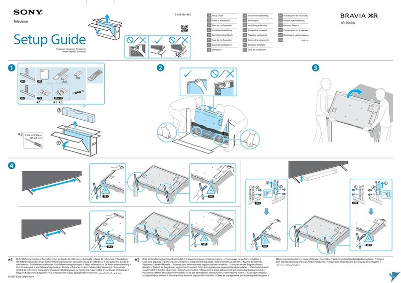 Sony XR-55X90L User manual