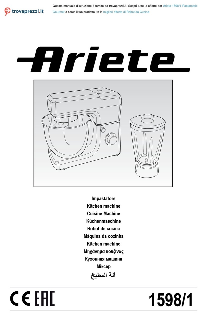 ARIETE 1598/1 manual