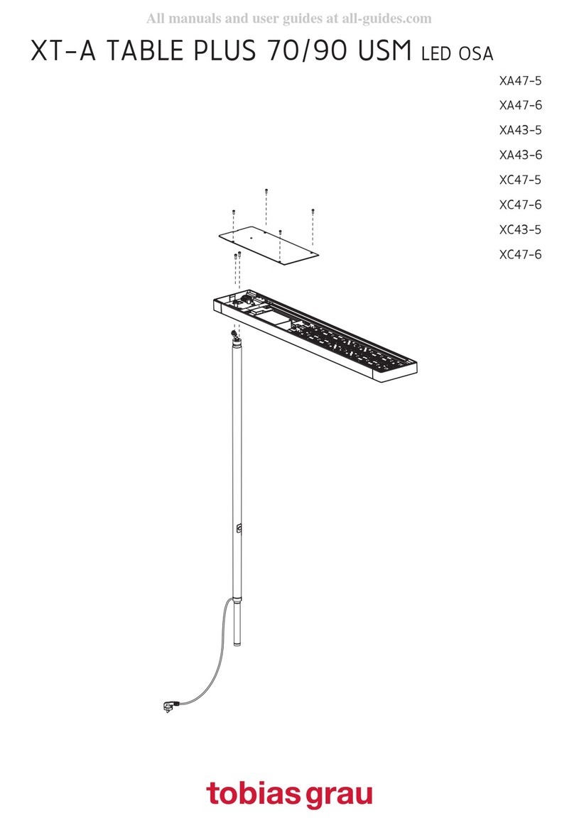 TOBIAS GRAU XT-A TABLE PLUS 70/90 USM LED OSA quick start guide