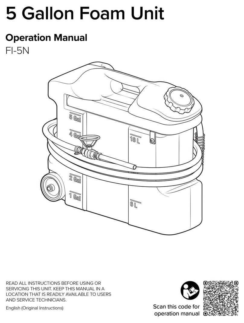 Foamit FI-5N Operation manual