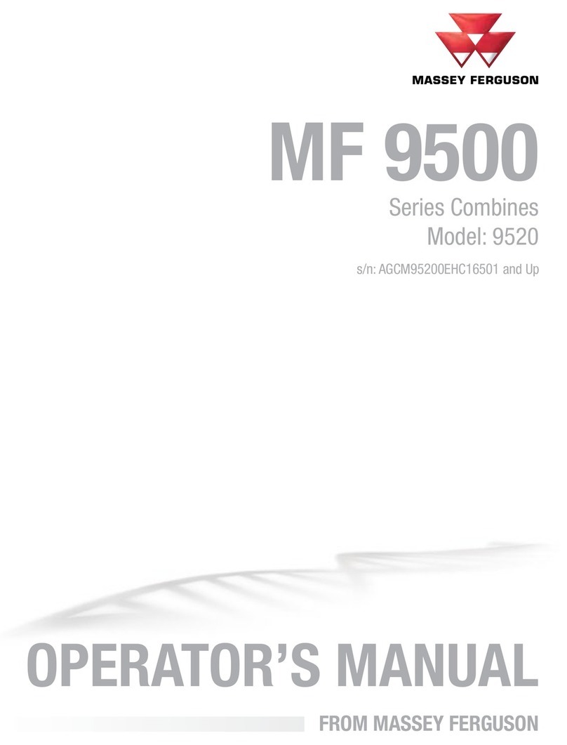 MASSEY FERGUSON 9520 User manual MASSEY FERGUSON 9520 User manual