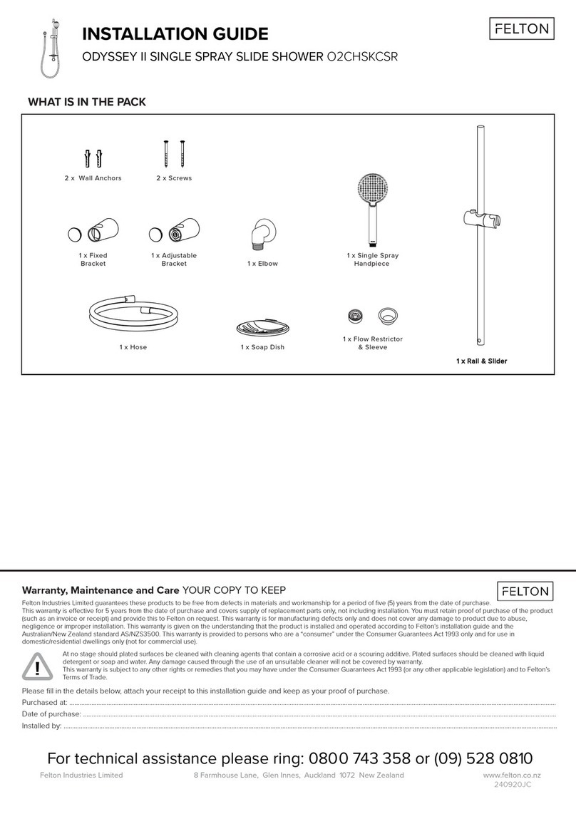 Felton ODYSSEY II User manual