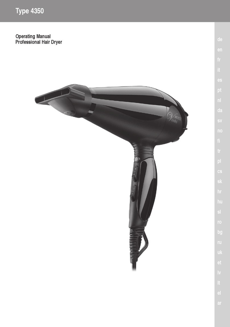 Moser TYPE 4350 User manual
