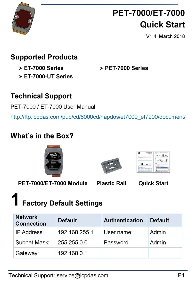 ICP DAS USA ET-7000 series quick start
