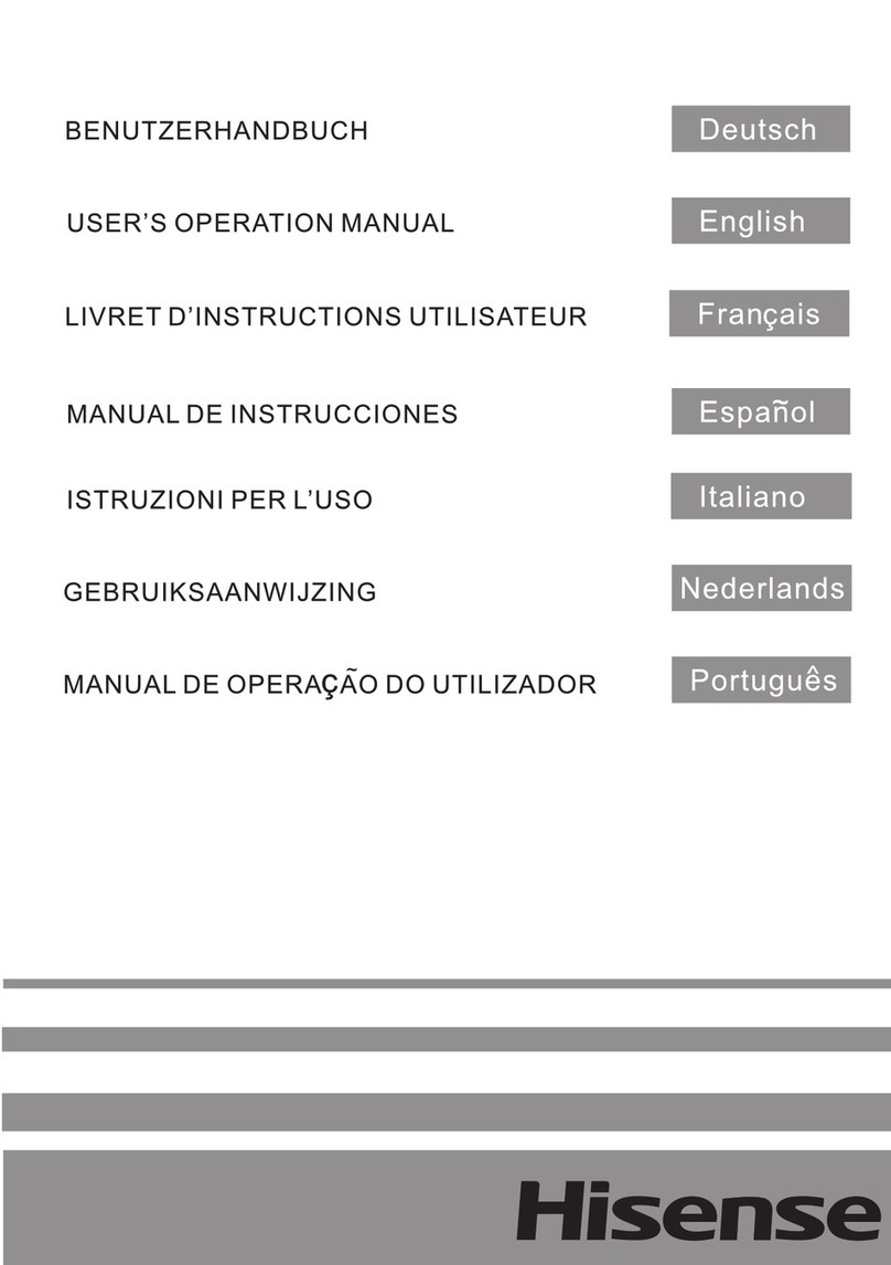 Hisense RB645N4BCE User manual