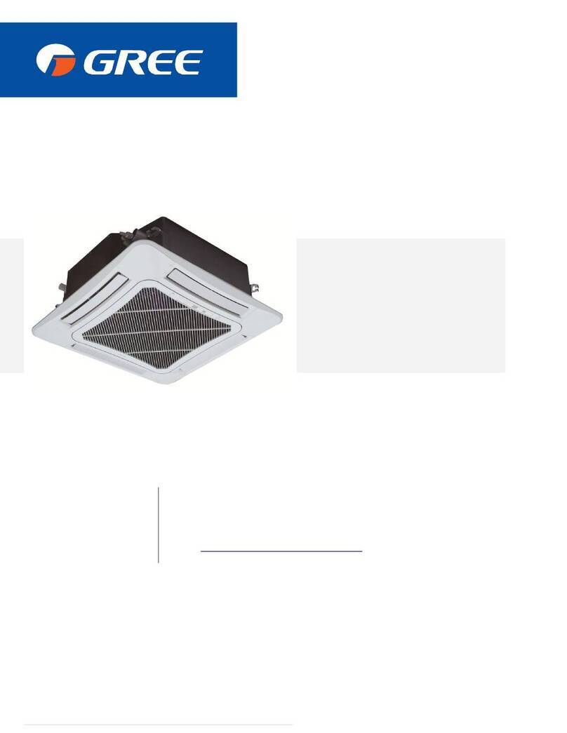 Gree CAS12HP230V1BC User manual