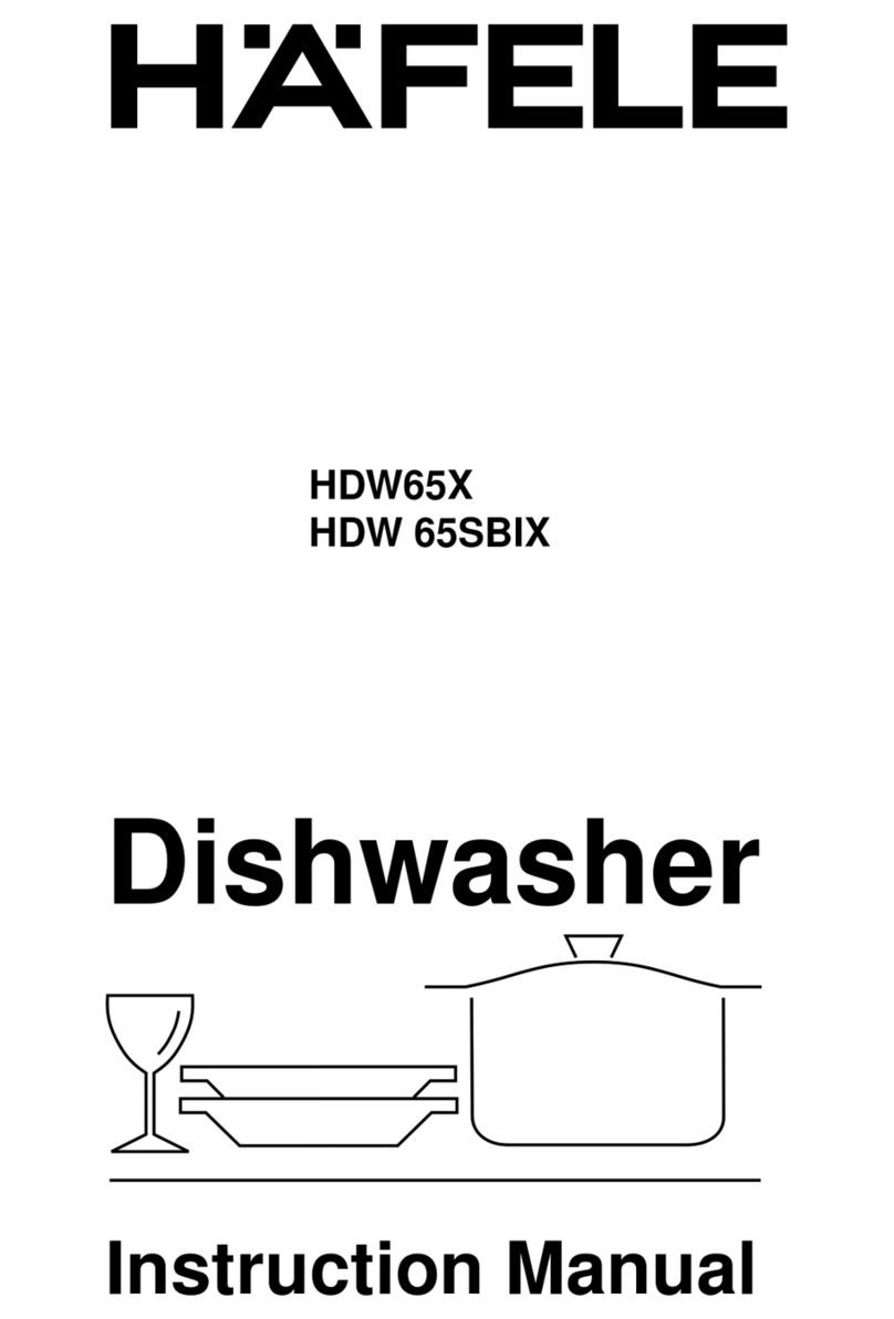 Häfele HDW65X User manual Häfele HDW65X User manual