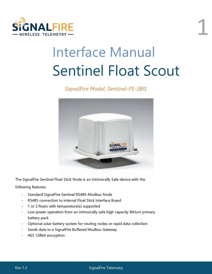 SignalFire Sentinel-FS-3BIS manual