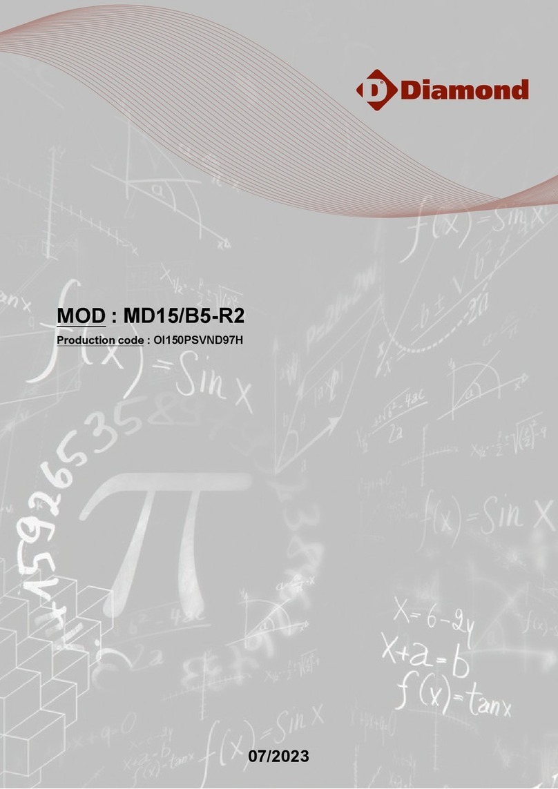 Diamond MD15/B5-R2 Owner's manual