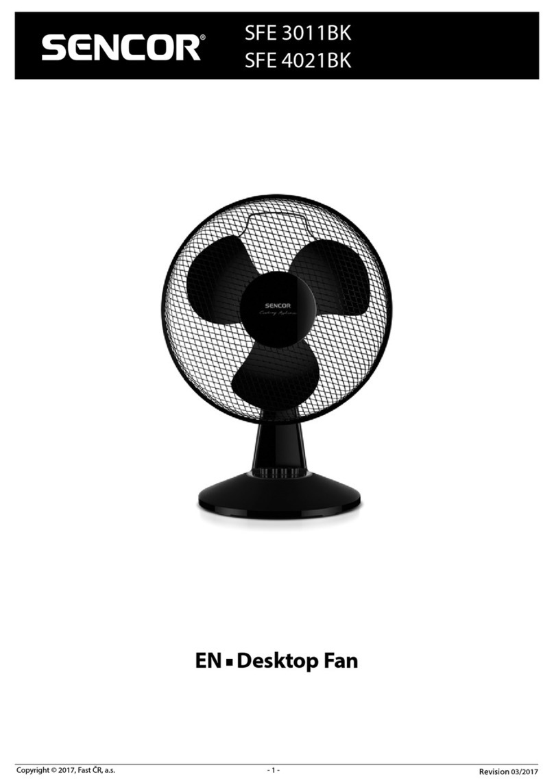 Sencor SFE 3011BK User manual