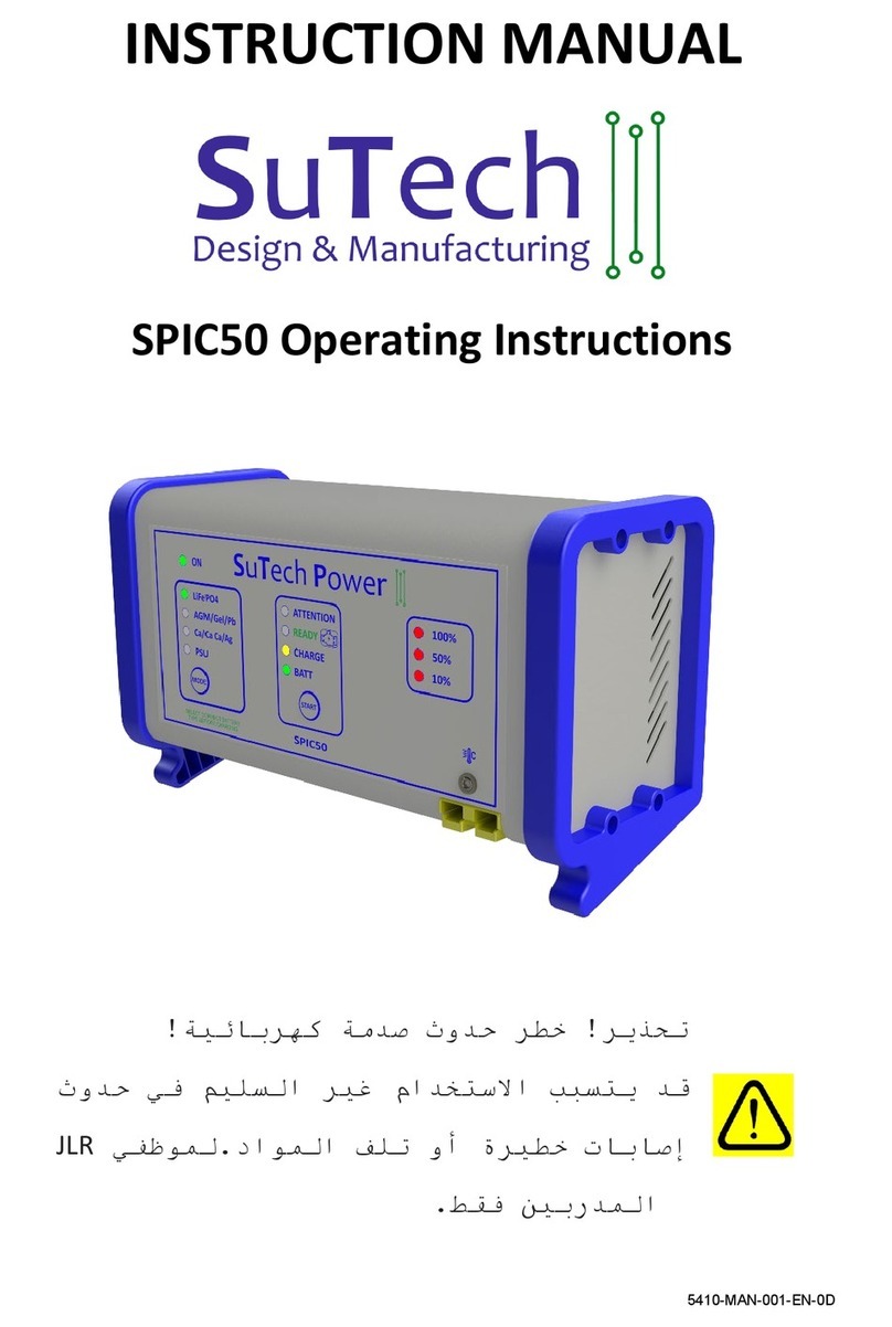 Sutech SPIC50 operating instructions