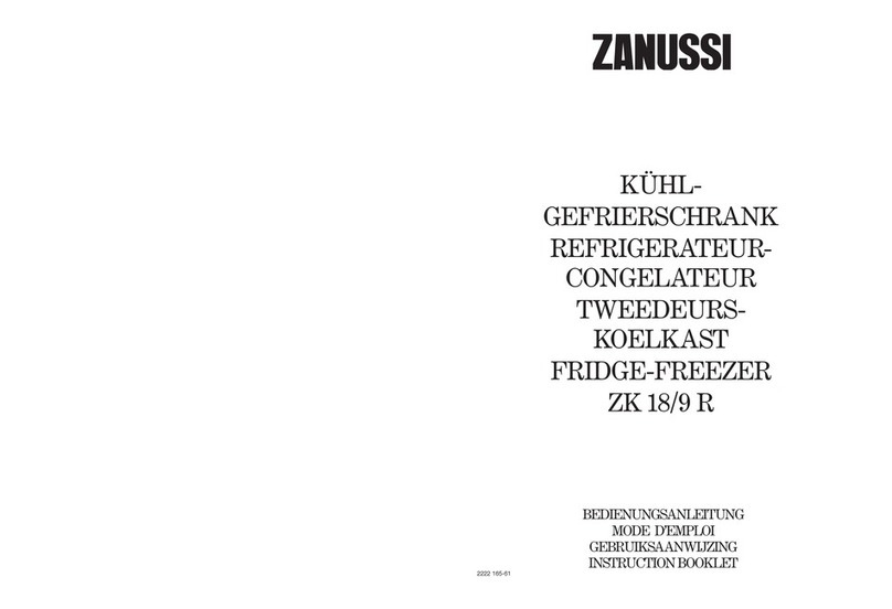 Zanussi ZK 18/9 R User manual