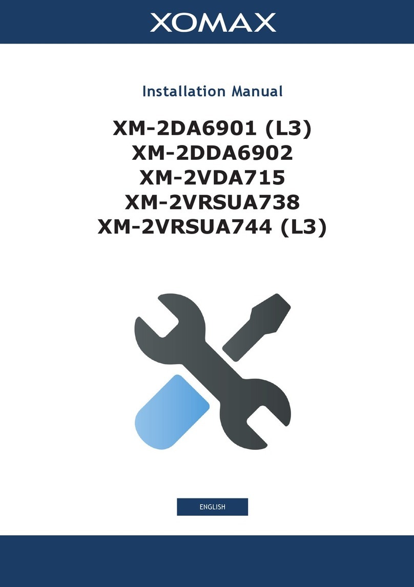 Xomax XM-2DA6901 instruction manual