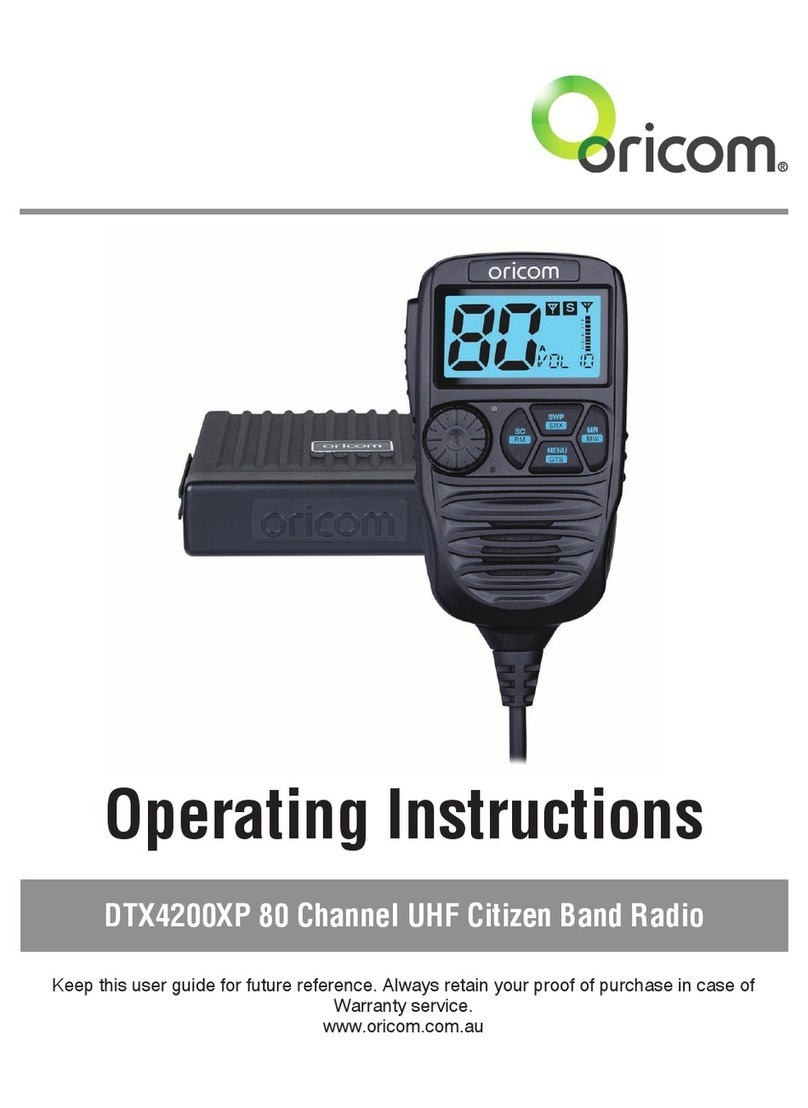 Oricom DTX4200XP User manual