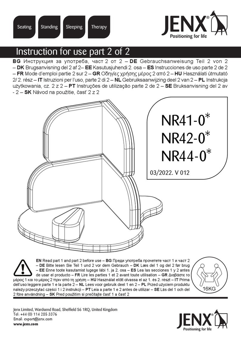 Jenx NR41-0 Instructions for use
